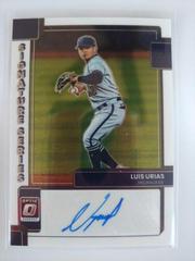 Luis Urias #SIGS-LU Baseball Cards 2022 Panini Donruss Optic Signature Series Prices