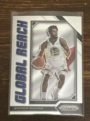 Andrew Wiggins #5 Basketball Cards 2022 Panini Prizm Global Reach Prices