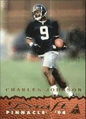 Charles Johnson Football Cards 1994 Pinnacle Draft Prices