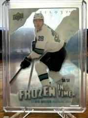 Timo Meier [Blue Frost] #FT-TM Hockey Cards 2022 Upper Deck Trilogy Frozen in Time Prices