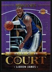 LeBron James [Holo Artist Proof Gold] Basketball Cards 2021 Panini Hoops High Court Prices