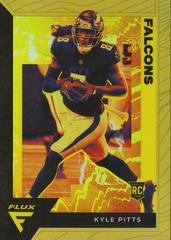 Kyle Pitts [Gold] #FX-10 Football Cards 2021 Panini Chronicles Flux Rookies Prices