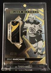 Brad Marchand [Premium Relics ] #BDB-BM Hockey Cards 2021 Upper Deck Black Diamond Prices