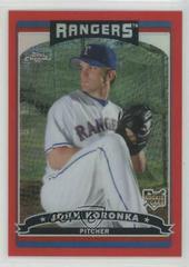 John Koronka Baseball Cards 2006 Topps Chrome Prices