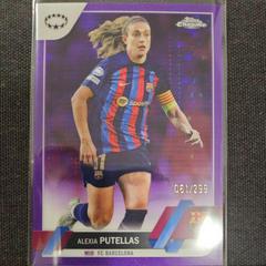 Alexia Putellas [Purple Pulsar] #1 Soccer Cards 2022 Topps Chrome UEFA Women's Champions League Prices