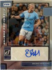 Erling Haaland Soccer Cards 2022 Panini Donruss Signature Series Prices