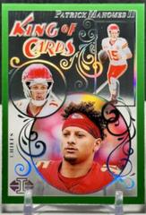 Patrick Mahomes II [Green] #12 Football Cards 2023 Panini Illusions King of Cards Prices