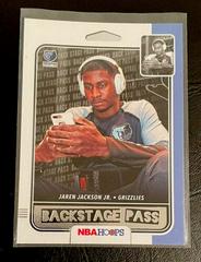 Jaren Jackson Jr. Basketball Cards 2019 Panini Hoops Backstage Pass Prices