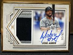 Jose Abreu Baseball Cards 2022 Topps Definitive Framed Autograph Patch Collection Prices