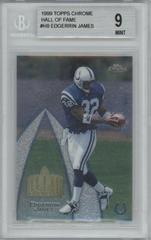 Edgerrin James Football Cards 1999 Topps Chrome Hall of Fame Prices