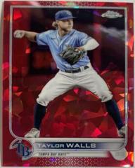 Taylor Walls [Red] Baseball Cards 2022 Topps Chrome Update Sapphire Prices