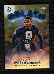 Kylian Mbappe [Yellow] #G-13 Soccer Cards 2022 Topps Chrome UEFA Club Competitions Golazo Prices