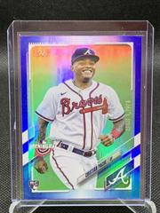 Cristian Pache [Blue Foil] #3 Baseball Cards 2021 Topps Opening Day Prices