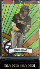 Dillon Head [Gold] #BG-12 Baseball Cards 2023 Bowman Draft Glass Prices
