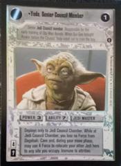 Yoda, Senior Council Member [Foil] Star Wars CCG Reflections III Prices