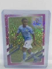 Raheem Sterling [Pink Mini Diamond] Soccer Cards 2020 Topps Chrome UEFA Champions League Prices