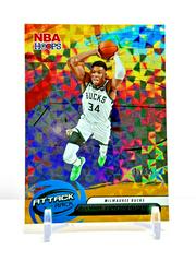 Giannis Antetokounmpo [Hyper Green] #8 Basketball Cards 2023 Panini Hoops Attack the Rack Prices