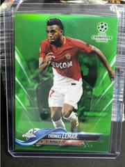 Thomas Lemar [Green Refractor] #4 Soccer Cards 2017 Topps Chrome UEFA Champions League Prices