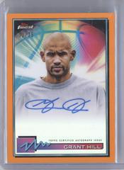 Grant Hill [Orange Refractor] Basketball Cards 2021 Topps Finest Autographs Prices