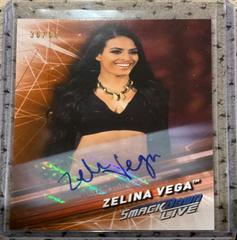 Zelina Vega [Orange] #A-ZV Wrestling Cards 2019 Topps WWE SmackDown Live Autographs Prices