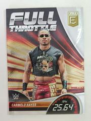 Carmelo Hayes Wrestling Cards 2023 Donruss Elite WWE Full Throttle Prices