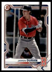 Jarren Duran [Red] #BP-135 Baseball Cards 2021 Bowman Paper Prospects Prices