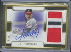 John Smoltz #FAC-JSM Baseball Cards 2023 Topps Definitive Framed Autograph Patch Collection Prices