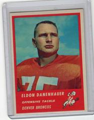 Eldon Danenhauer Football Cards 1963 Fleer Prices