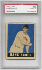 Hank Sauer #20 Baseball Cards 1948 Leaf Prices