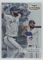 Jose Bautista [Class 3] #2 Baseball Cards 2017 Topps Gold Label Prices