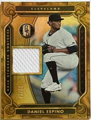 Daniel Espino [Gold] #GSS-DE Baseball Cards 2023 Panini Chronicles Gold Standard Swatches Prices
