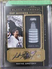 Wayne Gretzky [Gold Autograph] Hockey Cards 2022 Upper Deck Black Diamond Cup Winners Patches Prices
