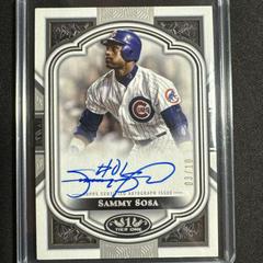 Sammy Sosa [Silver Ink] #NLA-SS Baseball Cards 2023 Topps Tier One Next Level Autographs Prices