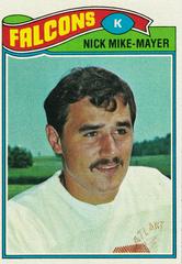 Nick Mike Mayer Football Cards 1977 Topps Prices