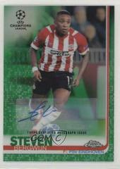 Steven Bergwijn [Autograph Green Refractor] Soccer Cards 2018 Topps Chrome UEFA Champions League Prices