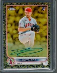 Reid Detmers #GEA-RD Baseball Cards 2022 Topps Gilded Collection Chrome Gold Etch Autographs Prices