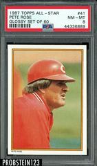 Pete Rose #41 Baseball Cards 1987 Topps All Star 60 Prices
