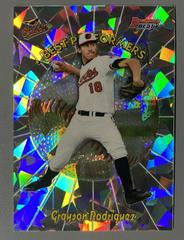 Grayson Rodriguez [Atomic] #GR Baseball Cards 2018 Bowman's Best 1998 Performers Prices