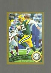 Aaron Rodgers [Gold] #1 Football Cards 2011 Topps Prices