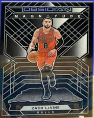 Zach LaVine #3 Basketball Cards 2021 Panini Obsidian Magnitude Prices