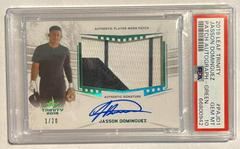 Jasson Dominguez [Green] #PA-JD1 Baseball Cards 2020 Leaf Trinity Patch Autographs Prices