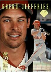 gregg jefferies #5 Baseball Cards 1996 Studio Prices
