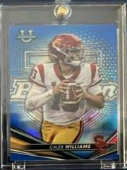 Caleb Williams [Blue] #1 Football Cards 2022 Bowman's Best University Prices
