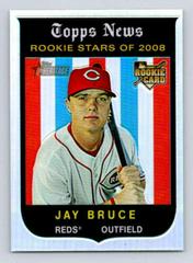Jay Bruce [Refractor] #C300 Baseball Cards 2008 Topps Heritage Chrome Prices