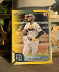Bryan De La Cruz [Yellow] #88 Baseball Cards 2022 Bowman Prices