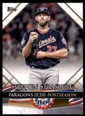Stephen Strasburg #PP-22 Baseball Cards 2022 Topps Update Paragons of the Postseason Prices