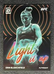 Erin Blanchfield [Red] #5 Ufc Cards 2023 Panini Donruss Optic UFC Light It Up Prices