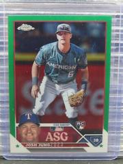 Josh Jung [Green] Baseball Cards 2023 Topps Chrome Update All Star Game Prices