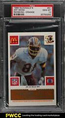 Art Monk [Orange] #81 Football Cards 1986 McDonald's Redskins Prices