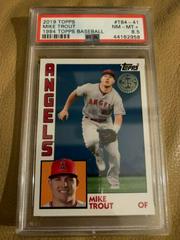 Mike Trout [150th Anniversary] #T84-41 Baseball Cards 2019 Topps 1984 Baseball Prices